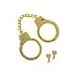 Diamond Wrist Cuffs Gold - Goud van het merk Bondage in Luxury - Boeien - online bestellen bij Masculum.nl. De discrete online seks-toys en erotisch heren ondergoed winkel voor gay & hetero mannen.