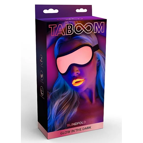 Blindfold - Roze van het merk Glow In the Dark - Bondage Maskers - online kopen bij Masculum.nl. De discrete online seks-toys en erotisch heren ondergoed winkel voor gay & hetero mannen.
