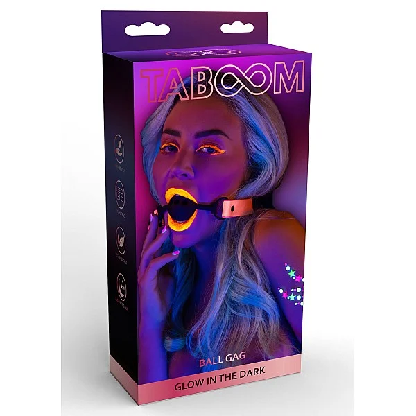 Ball Gag - Roze van het merk Glow In the Dark - Ball Gags - online kopen bij Masculum.nl. De discrete online seks-toys en erotisch heren ondergoed winkel voor gay & hetero mannen.