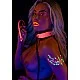 Collar and Chain Leash - Roze van het merk Glow In the Dark - BDSM Collars - online kopen bij Masculum.nl. De discrete online seks-toys en erotisch heren ondergoed winkel voor gay & hetero mannen.