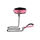 Collar and Chain Leash - Roze van het merk Glow In the Dark - BDSM Collars - online kopen bij Masculum.nl. De discrete online seks-toys en erotisch heren ondergoed winkel voor gay & hetero mannen.