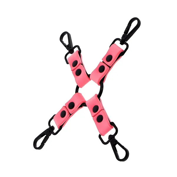 Hogtie - Roze van het merk Glow In the Dark - Bondage Sets - online bestellen bij Masculum.nl. De discrete online seks-toys en erotisch heren ondergoed winkel voor gay & hetero mannen.
