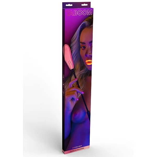 Riding Crop - Roze van het merk Glow In the Dark - Paddles - online bestellen bij Masculum.nl. De discrete online seks-toys en erotisch heren ondergoed winkel voor gay & hetero mannen.