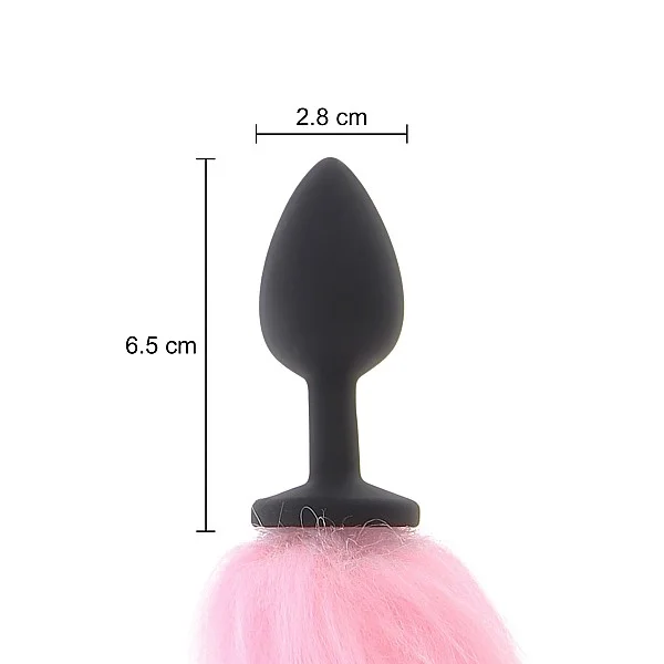 Unicorn Tail & Buttplug LED - Zwart van het merk Glow In the Dark - Buttplugs - online bestellen bij Masculum.nl. De discrete online seks-toys en erotisch heren ondergoed winkel voor gay & hetero mannen.