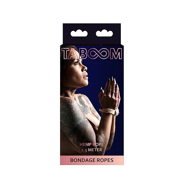 Hemp Rope 1.5 meter 7 mm - Nude van het merk Bondage Ropes - Bondage Touwen - online bestellen bij Masculum.nl. De discrete online seks-toys en erotisch heren ondergoed winkel voor gay & hetero mannen.
