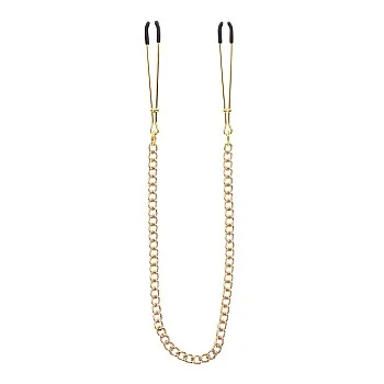 Tweezers With Chain - Goud