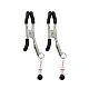 Non Adjustable Clamps Beads - Zilver van het merk Nipple Play - Tepelklemmen - online bestellen bij Masculum.nl. De discrete online seks-toys en erotisch heren ondergoed winkel voor gay & hetero mannen.