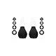 Nipple Enlargers with 8 Rings - Zwart van het merk Nipple Play - Tepelzuigers - online bestellen bij Masculum.nl. De discrete online seks-toys en erotisch heren ondergoed winkel voor gay & hetero mannen.
