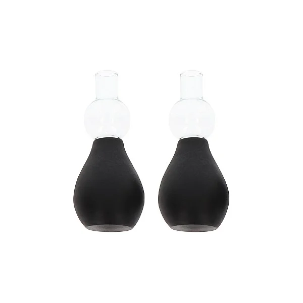Nipple Enlargers with 8 Rings - Zwart van het merk Nipple Play - Tepelzuigers - online bestellen bij Masculum.nl. De discrete online seks-toys en erotisch heren ondergoed winkel voor gay & hetero mannen.