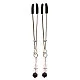 Tweezers With Beads - Zilver van het merk Nipple Play - Tepelklemmen - online bestellen bij Masculum.nl. De discrete online seks-toys en erotisch heren ondergoed winkel voor gay & hetero mannen.