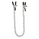 Adjustable Clamps with Chain - Zilver van het merk Nipple Play - Tepelklemmen - online kopen bij Masculum.nl. De discrete online seks-toys en erotisch heren ondergoed winkel voor gay & hetero mannen.