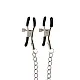 Adjustable Clamps with Chain - Zilver van het merk Nipple Play - Tepelklemmen - online kopen bij Masculum.nl. De discrete online seks-toys en erotisch heren ondergoed winkel voor gay & hetero mannen.