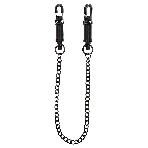 Heavy Duty Adjustable Clamps - Zwart van het merk Nipple Play - Tepelklemmen - online bestellen bij Masculum.nl. De discrete online seks-toys en erotisch heren ondergoed winkel voor gay & hetero mannen.