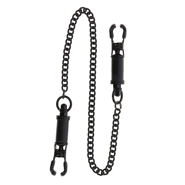 Heavy Duty Adjustable Clamps - Zwart van het merk Nipple Play - Tepelklemmen - online bestellen bij Masculum.nl. De discrete online seks-toys en erotisch heren ondergoed winkel voor gay & hetero mannen.