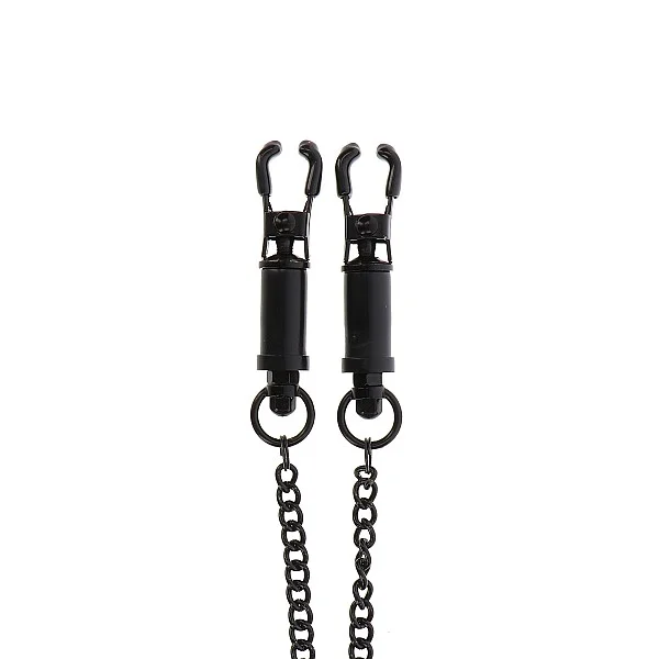 Heavy Duty Adjustable Clamps - Zwart van het merk Nipple Play - Tepelklemmen - online bestellen bij Masculum.nl. De discrete online seks-toys en erotisch heren ondergoed winkel voor gay & hetero mannen.