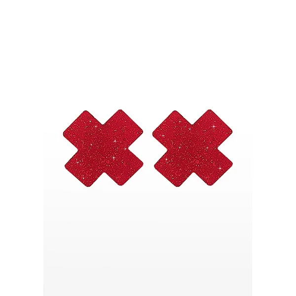 Nipple X Covers - Rood van het merk Nipple Play - Tepelklemmen - online kopen bij Masculum.nl. De discrete online seks-toys en erotisch heren ondergoed winkel voor gay & hetero mannen.