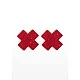 Nipple X Covers - Rood van het merk Nipple Play - Tepelklemmen - online kopen bij Masculum.nl. De discrete online seks-toys en erotisch heren ondergoed winkel voor gay & hetero mannen.