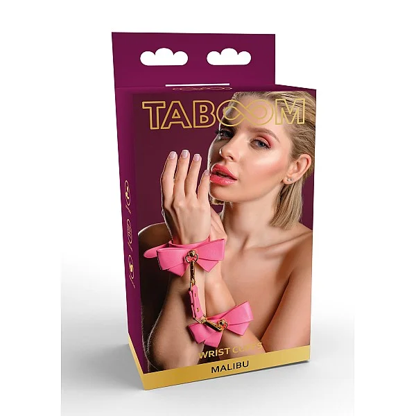 Taboom Malibu Wrist Cuffs - Polsboeien van het merk Malibu - Leren Boeien - online kopen bij Masculum.nl. De discrete online seks-toys en erotisch heren ondergoed winkel voor gay & hetero mannen.