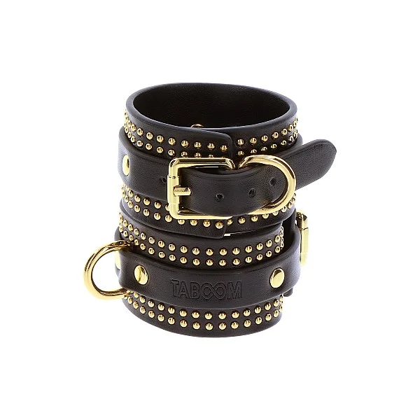 Studded Wrist Cuffs Set - Zwart van het merk Vogue - Boeien - online kopen bij Masculum.nl. De discrete online seks-toys en erotisch heren ondergoed winkel voor gay & hetero mannen.