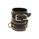 Studded Wrist Cuffs Set - Zwart van het merk Vogue - Boeien - online kopen bij Masculum.nl. De discrete online seks-toys en erotisch heren ondergoed winkel voor gay & hetero mannen.