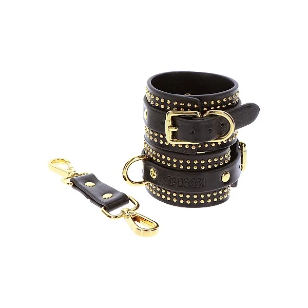 Studded Wrist Cuffs Set - Zwart van het merk Vogue - Boeien - online kopen bij Masculum.nl. De discrete online seks-toys en erotisch heren ondergoed winkel voor gay & hetero mannen.
