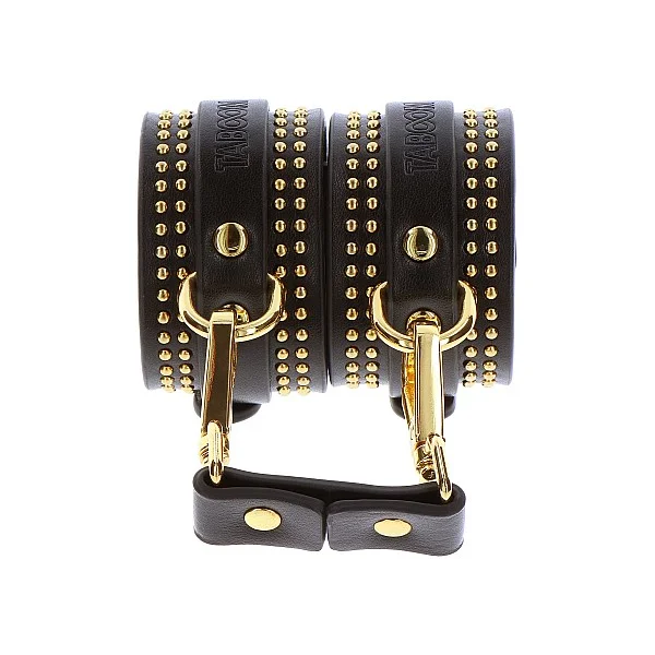Studded Wrist Cuffs Set - Zwart van het merk Vogue - Boeien - online kopen bij Masculum.nl. De discrete online seks-toys en erotisch heren ondergoed winkel voor gay & hetero mannen.