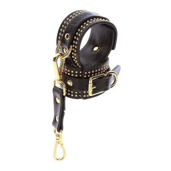 Studded Wrist Cuffs Set - Zwart van het merk Vogue - Boeien - online kopen bij Masculum.nl. De discrete online seks-toys en erotisch heren ondergoed winkel voor gay & hetero mannen.