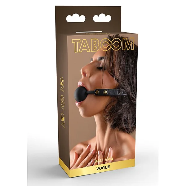 Ball Gag - Zwart van het merk Vogue - Ball Gags - online kopen bij Masculum.nl. De discrete online seks-toys en erotisch heren ondergoed winkel voor gay & hetero mannen.