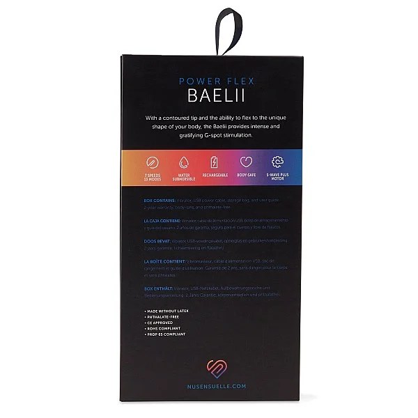 Baelii Power Flex Vibe - Blauw van het merk Nu Sensuelle - Vibrators - online bestellen bij Masculum.nl. De discrete online seks-toys en erotisch heren ondergoed winkel voor gay & hetero mannen.