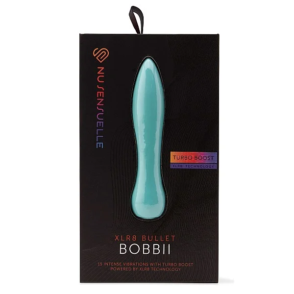 Bobbii XLR8 Bullet - Aqua van het merk Nu Sensuelle - Vibrerende Eitjes - online bestellen bij Masculum.nl. De discrete online seks-toys en erotisch heren ondergoed winkel voor gay & hetero mannen.
