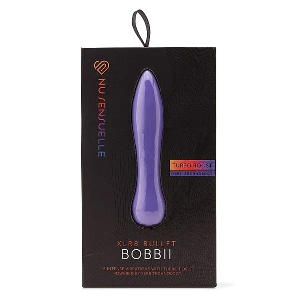 Bobbii XLR8 Bullet - Violet van het merk Nu Sensuelle - Vibrerende Eitjes - online kopen bij Masculum.nl. De discrete online seks-toys en erotisch heren ondergoed winkel voor gay & hetero mannen.