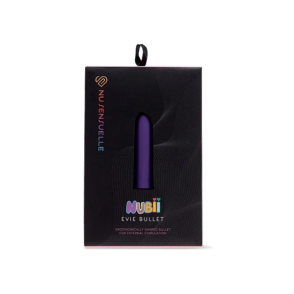 Nubii Evie Bullet - Paars van het merk Nu Sensuelle - Vibrerende Eitjes - online bestellen bij Masculum.nl. De discrete online seks-toys en erotisch heren ondergoed winkel voor gay & hetero mannen.