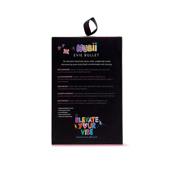 Nubii Evie Bullet - Geel van het merk Nu Sensuelle - Vibrerende Eitjes - online kopen bij Masculum.nl. De discrete online seks-toys en erotisch heren ondergoed winkel voor gay & hetero mannen.