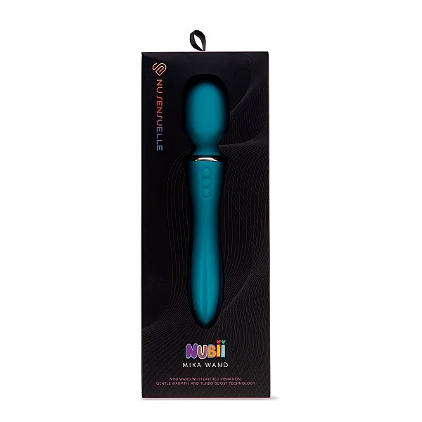 Nubii Mika Wand - Blauw van het merk Nu Sensuelle - Wand Massagers - online kopen bij Masculum.nl. De discrete online seks-toys en erotisch heren ondergoed winkel voor gay & hetero mannen.