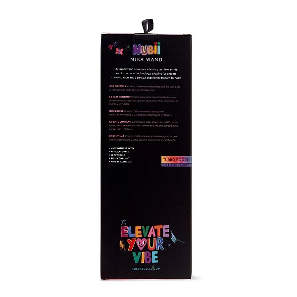 Nubii Mika Wand - Roze van het merk Nu Sensuelle - Wand Massagers - online bestellen bij Masculum.nl. De discrete online seks-toys en erotisch heren ondergoed winkel voor gay & hetero mannen.