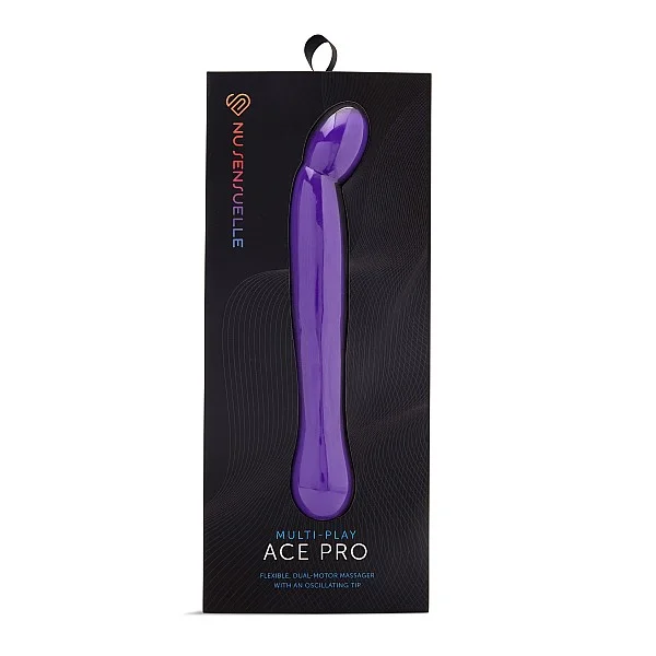 Ace Pro Prostate + G-Spot Vibe - Paars van het merk Nu Sensuelle - Vibrators - online kopen bij Masculum.nl. De discrete online seks-toys en erotisch heren ondergoed winkel voor gay & hetero mannen.