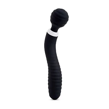 Lolly Double Ended Nubii Wand - Zwart