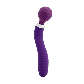 Lolly Double Ended Nubii Wand - Paars