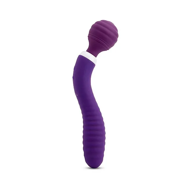 Lolly Double Ended Nubii Wand - Paars van het merk Nu Sensuelle - Wand Massagers - online bestellen bij Masculum.nl. De discrete online seks-toys en erotisch heren ondergoed winkel voor gay & hetero mannen.