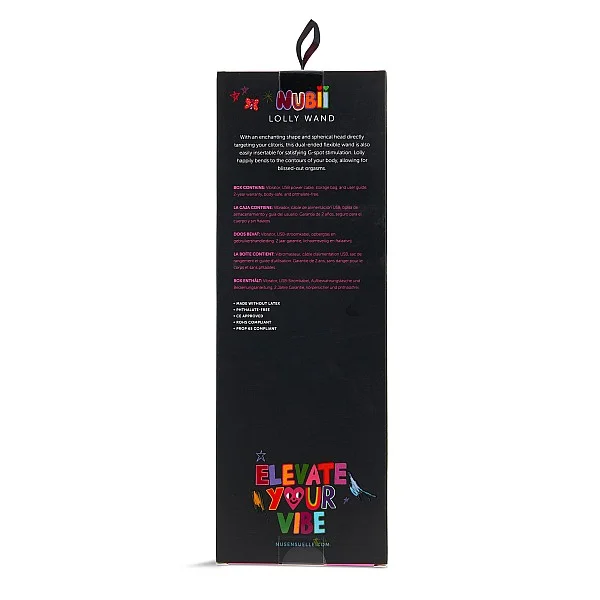 Lolly Double Ended Nubii Wand - Paars van het merk Nu Sensuelle - Wand Massagers - online bestellen bij Masculum.nl. De discrete online seks-toys en erotisch heren ondergoed winkel voor gay & hetero mannen.
