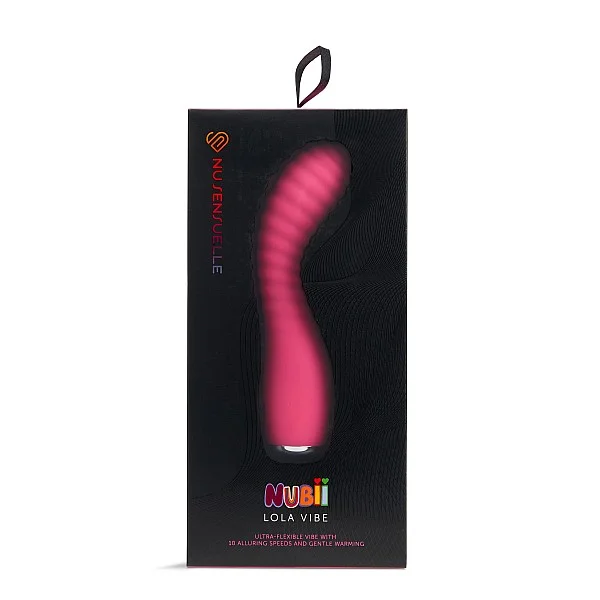Lola Flexible Warming Vibe - Roze van het merk Nu Sensuelle - Vibrators - online bestellen bij Masculum.nl. De discrete online seks-toys en erotisch heren ondergoed winkel voor gay & hetero mannen.