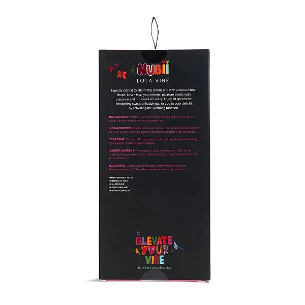 Lola Flexible Warming Vibe - Roze van het merk Nu Sensuelle - Vibrators - online bestellen bij Masculum.nl. De discrete online seks-toys en erotisch heren ondergoed winkel voor gay & hetero mannen.