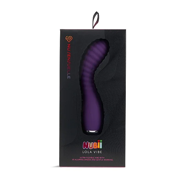 Lola Flexible Warming Vibe - Paars van het merk Nu Sensuelle - Vibrators - online kopen bij Masculum.nl. De discrete online seks-toys en erotisch heren ondergoed winkel voor gay & hetero mannen.