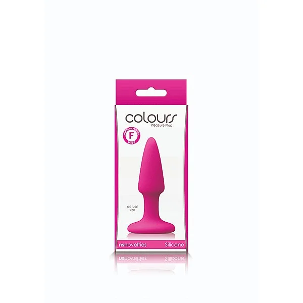 Colors Pleasures Mini Plug - Roze van het merk Colours - Buttplugs - online kopen bij Masculum.nl. De discrete online seks-toys en erotisch heren ondergoed winkel voor gay & hetero mannen.