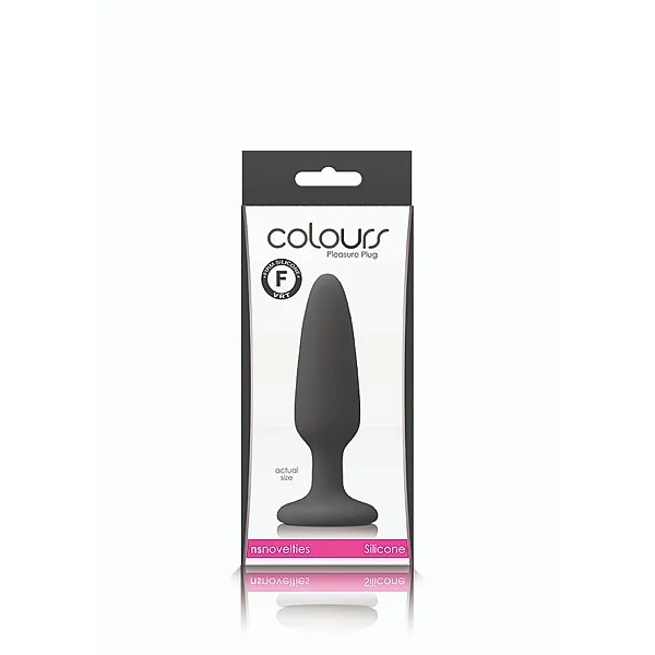 Colors Pleasures Small Plug - Zwart van het merk Colours - Buttplugs - online kopen bij Masculum.nl. De discrete online seks-toys en erotisch heren ondergoed winkel voor gay & hetero mannen.
