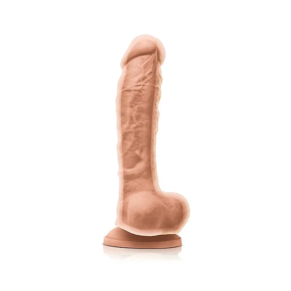 Colours Dual Density 8 Inch - Lichte huidskleur van het merk Colours - Realistische Dildo's - online bestellen bij Masculum.nl. De discrete online seks-toys en erotisch heren ondergoed winkel voor gay & hetero mannen.