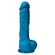 Pleasures 5 Inch Dildo - Blauw van het merk Colours - Realistische Dildo's - online bestellen bij Masculum.nl. De discrete online seks-toys en erotisch heren ondergoed winkel voor gay & hetero mannen.
