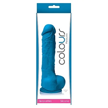 Pleasures 12,70 cm Dildo - Blauw