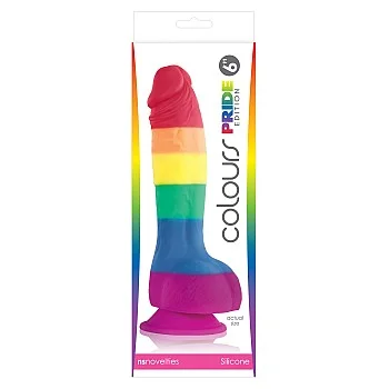 Pride Edition 15,20 cm Dildo - Meerkleurig