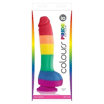 Pride Edition 20,30 cm Dildo - Meerkleurig